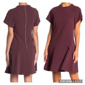 Rag & Bone Watson Dress NWT Fit n Flare Camel/Chocolate Size 2